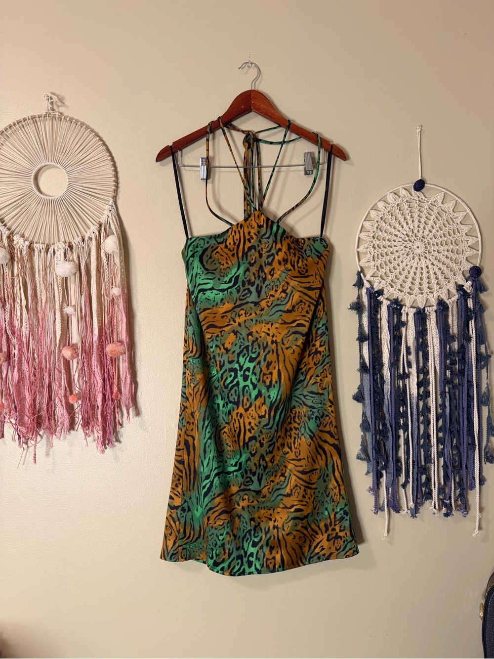 Camila Coelho Jungle Animal Print Dress Size Small
